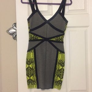 Bebe bandage knit dress